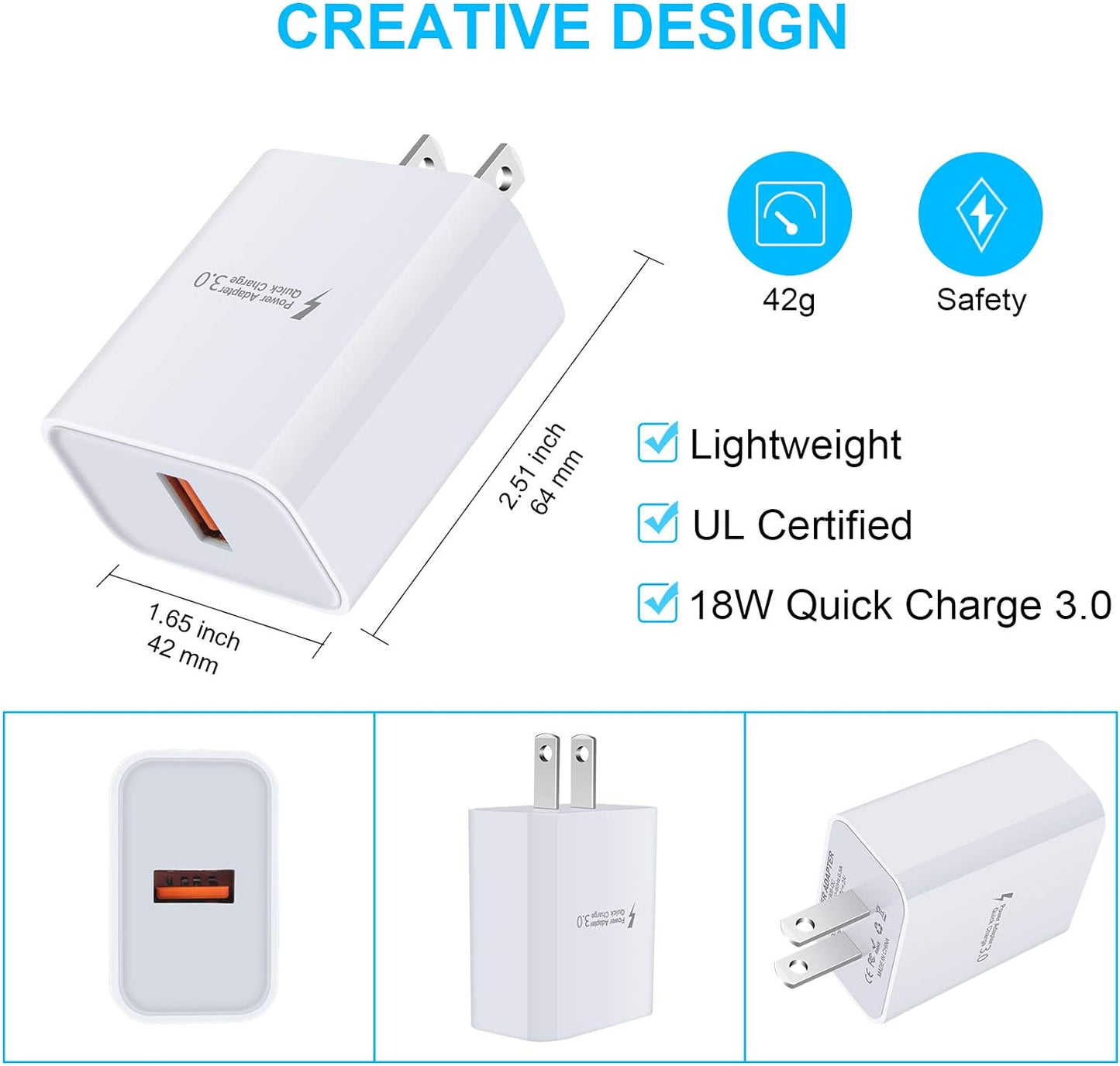 18W USB Smart Charger