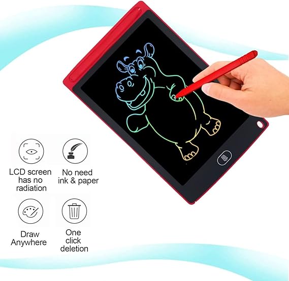 Deal of 3 Magic Writing Tablet Doodle Pad Portable Erasable Reusable Writing and Drawing Pad, Learning Toys Kids Writing Pad for Boys and Girls